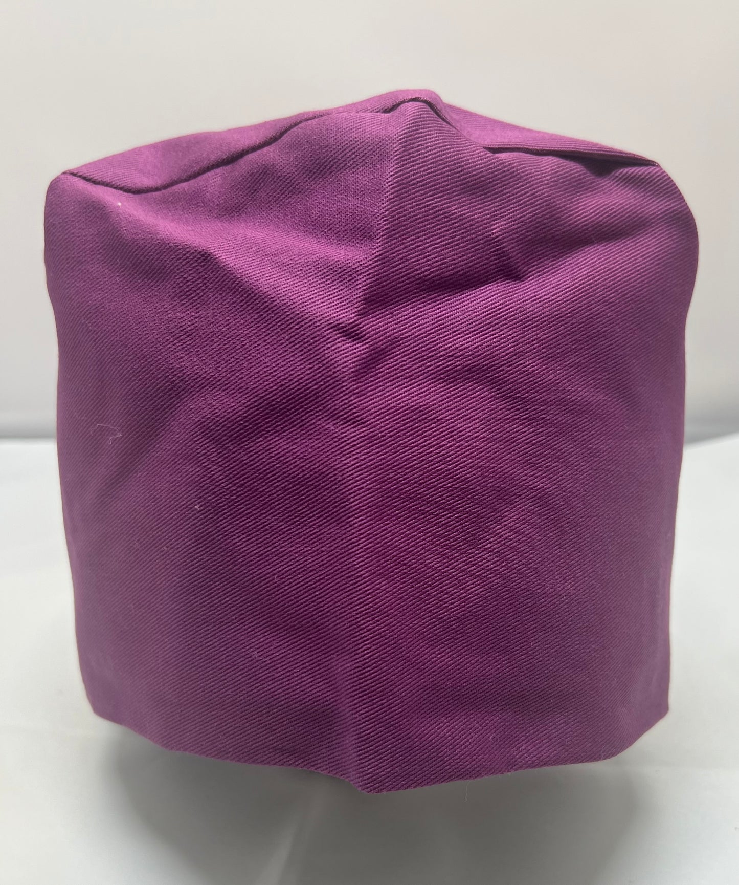 Purple Ponytail Scrub Cap + Adjustable Straps