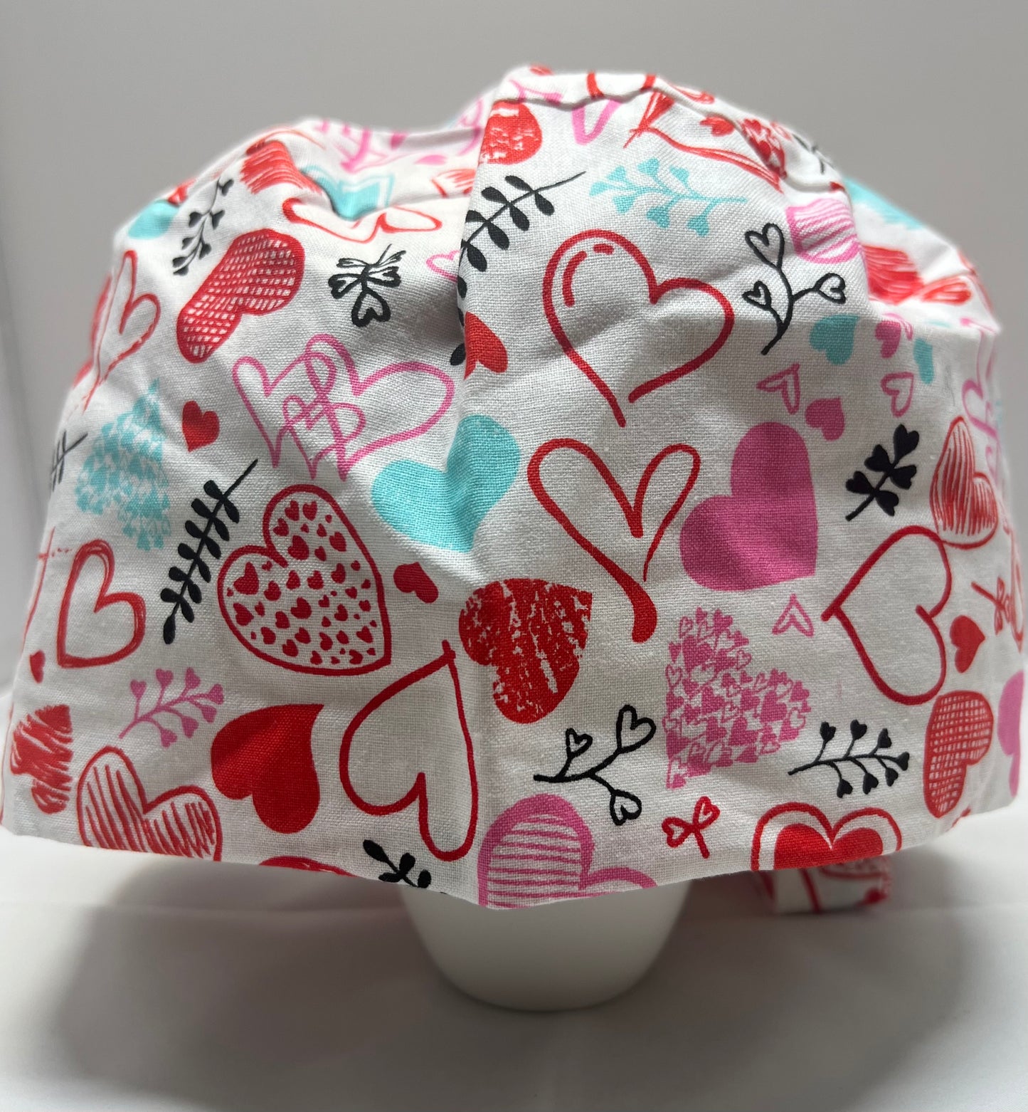 “Love Is In The Air” Scrub Cap + Adjustable Straps
