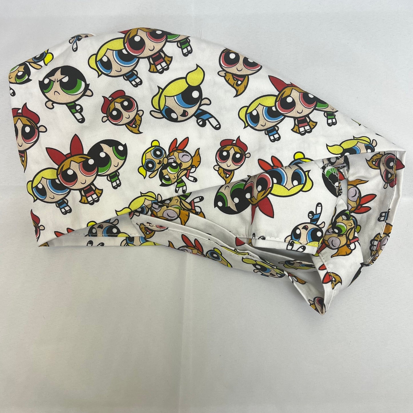 Power Puff Girls Scrub Cap + Adjustable Straps